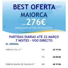 Promoções de Última Hora na sua Best Travel do Spacio Shopping