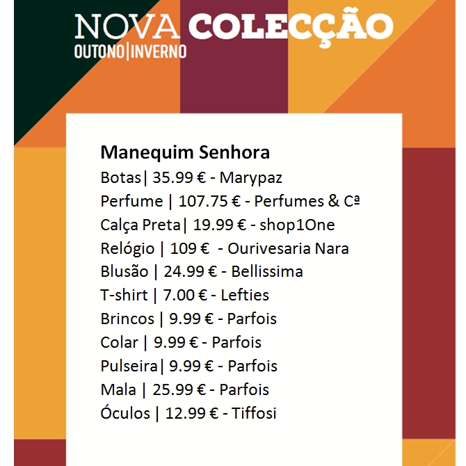 O estilo da temporada está no Spacio O estilo da temporada está no Spacio