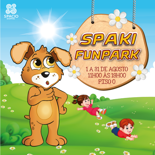 Spaki FunPark com um escorrega gigante! Spaki FunPark com um escorrega gigante!