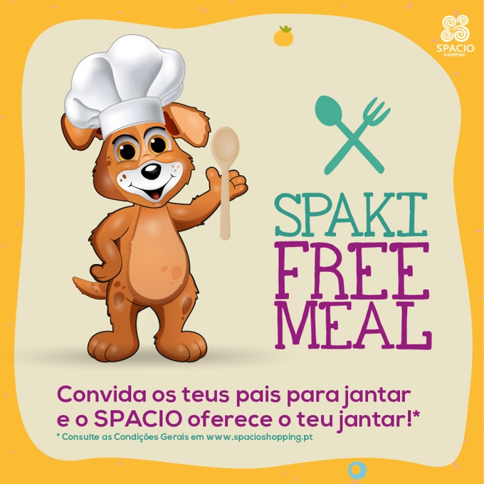 Free Meal nos restaurantes do Spacio Free Meal nos restaurantes do Spacio