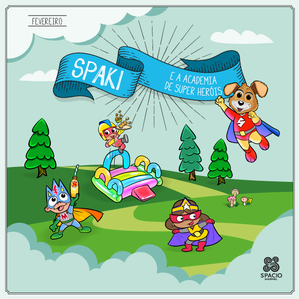 Spaki: e a academia de Super Heróis Spaki: e a academia de Super Heróis