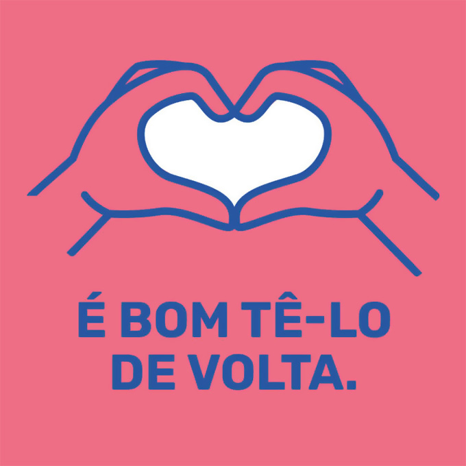 Estamos de volta! Estamos de volta!