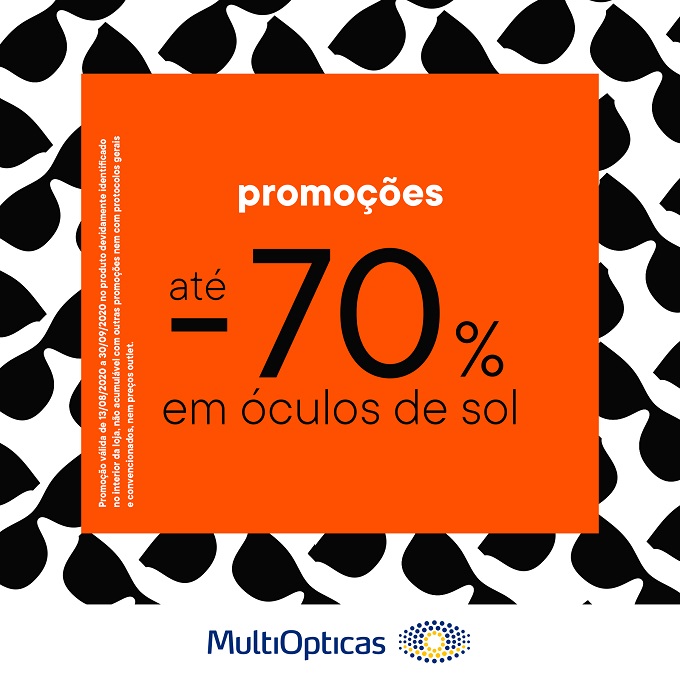 Promoções até 70% Promoções até 70%