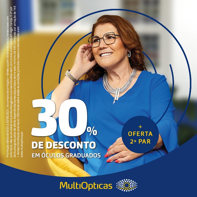 30% de desconto na Multiopticas 30% de desconto na Multiopticas