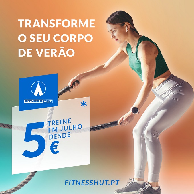 Treine com o Fitness Hut do Spacio Treine com o Fitness Hut do Spacio
