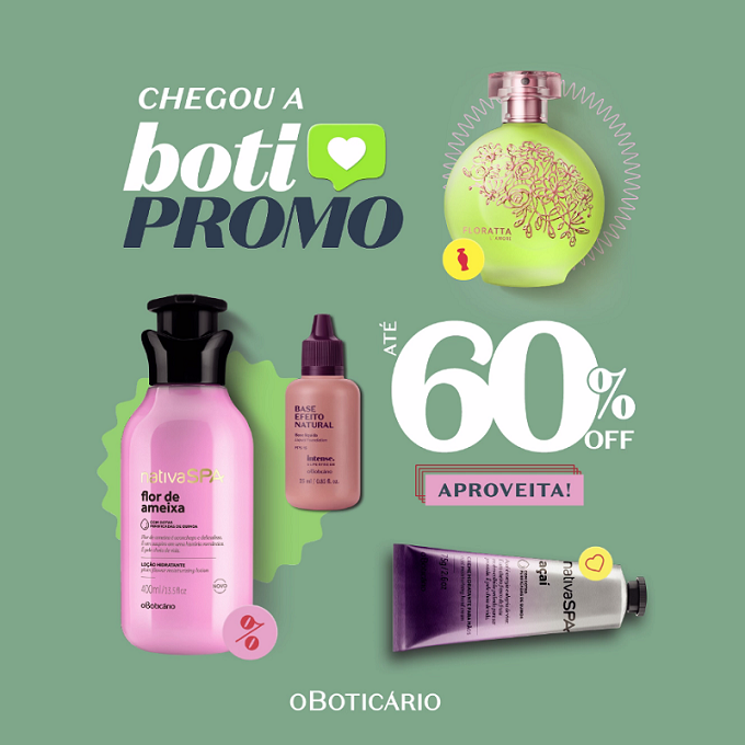 Saldos no Boticário Saldos no Boticário