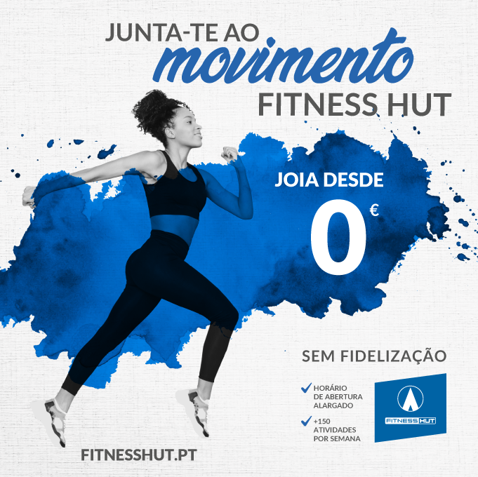 Junta-se ao movimento Fitness Hut Junta-se ao movimento Fitness Hut
