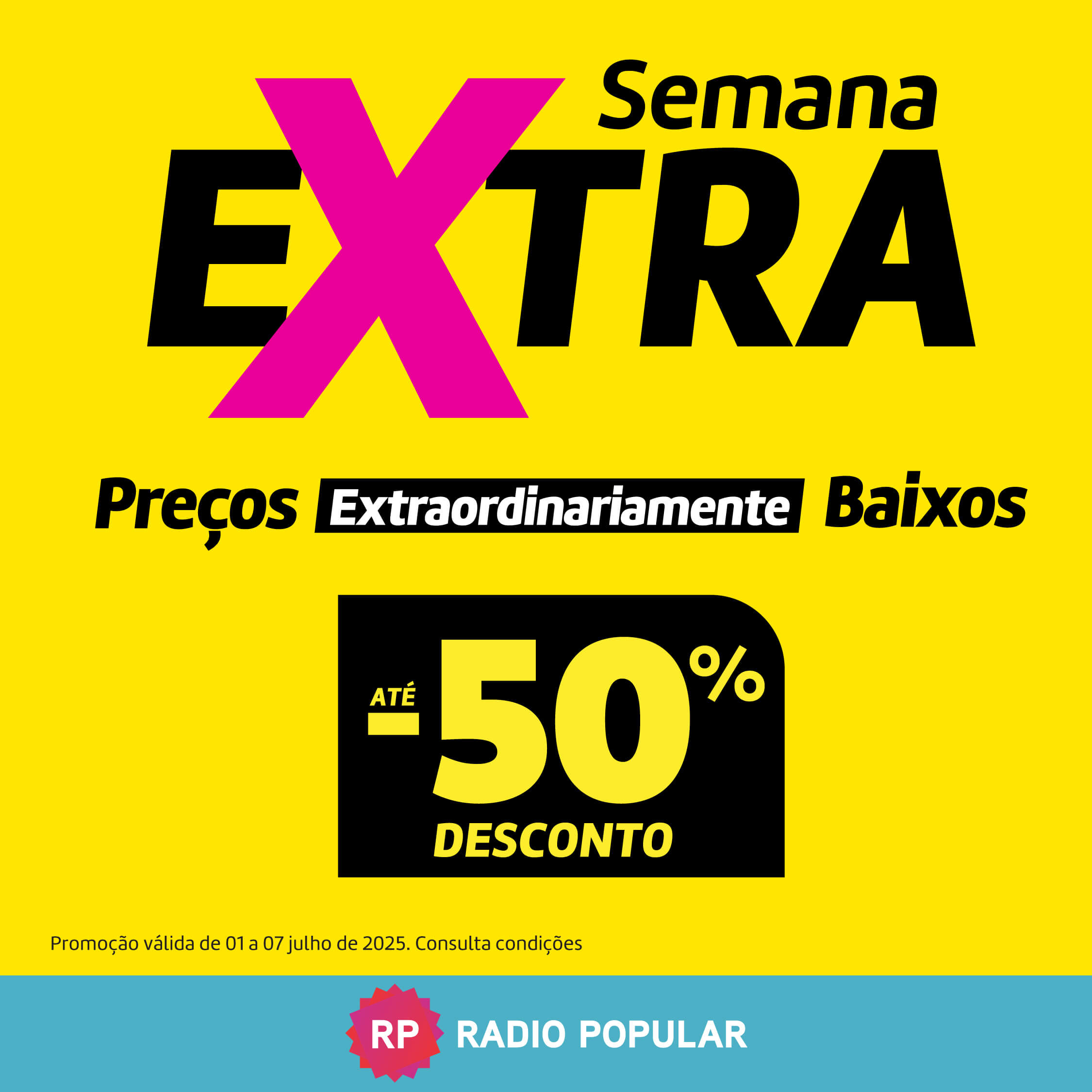 Rádio Popular: Semana Extra Rádio Popular: Semana Extra