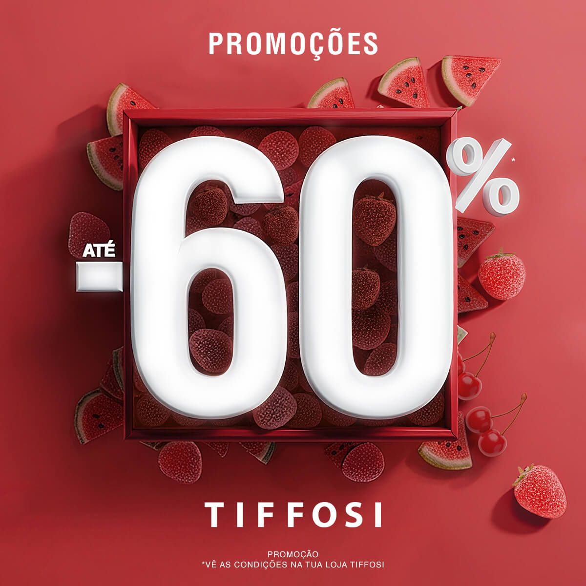 Tiffosi: até 60% de desconto