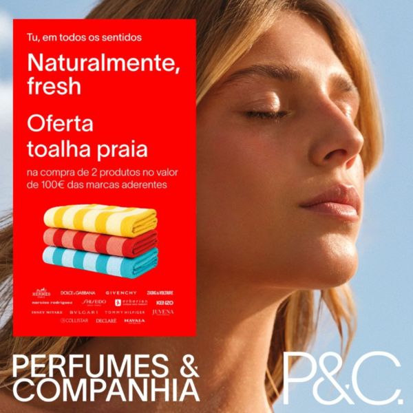 Perfumes & Companhia | Oferta Toalha de Praia Perfumes & Companhia | Oferta Toalha de Praia